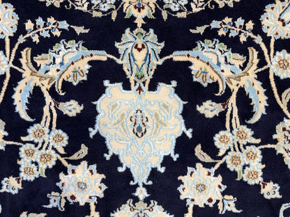 Hand-Knotted Persian Nain Rug - 10’x13’1”