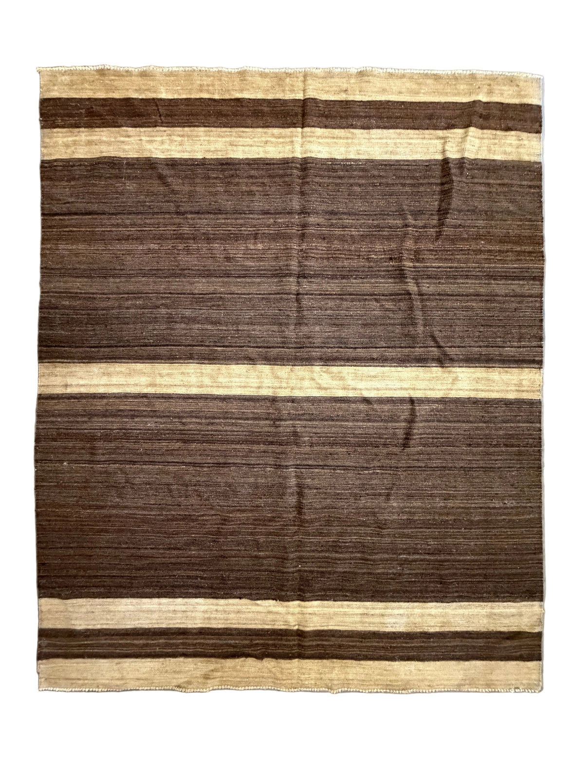 Antique Flatweave Persian Kilim Rug - 6’5”x7’10”