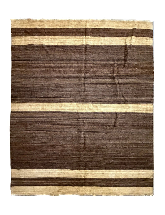 Antique Flatweave Persian Kilim Rug - 6’5”x7’10”