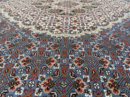 8’x10’ Hand-Knotted Wool IndoMahi Tabriz Area Rug