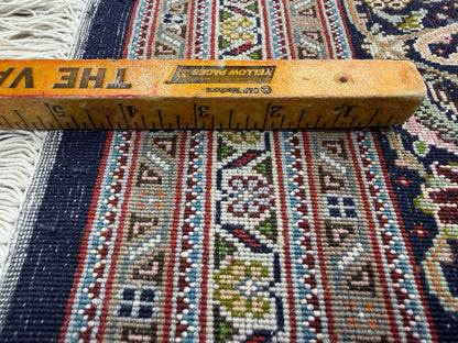 Hand-Knotted Persian Tabriz Mahi Rug - 6'6"x9'9"