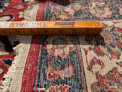 Antique Hand-Knotted Persian Isfahan Rug - 11’2”x18’