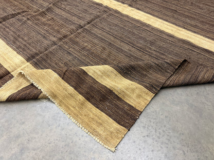 Antique Flatweave Persian Kilim Rug - 6’5”x7’10”