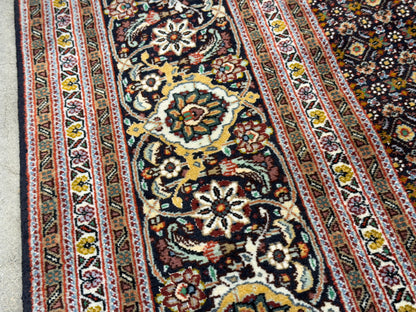 Hand-Knotted Persian Tabriz Mahi Rug - 6’6”x19’8”