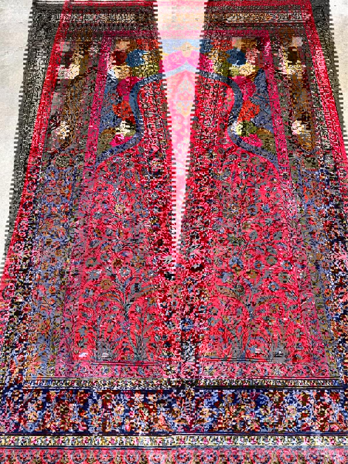 Antique Prayer Rug