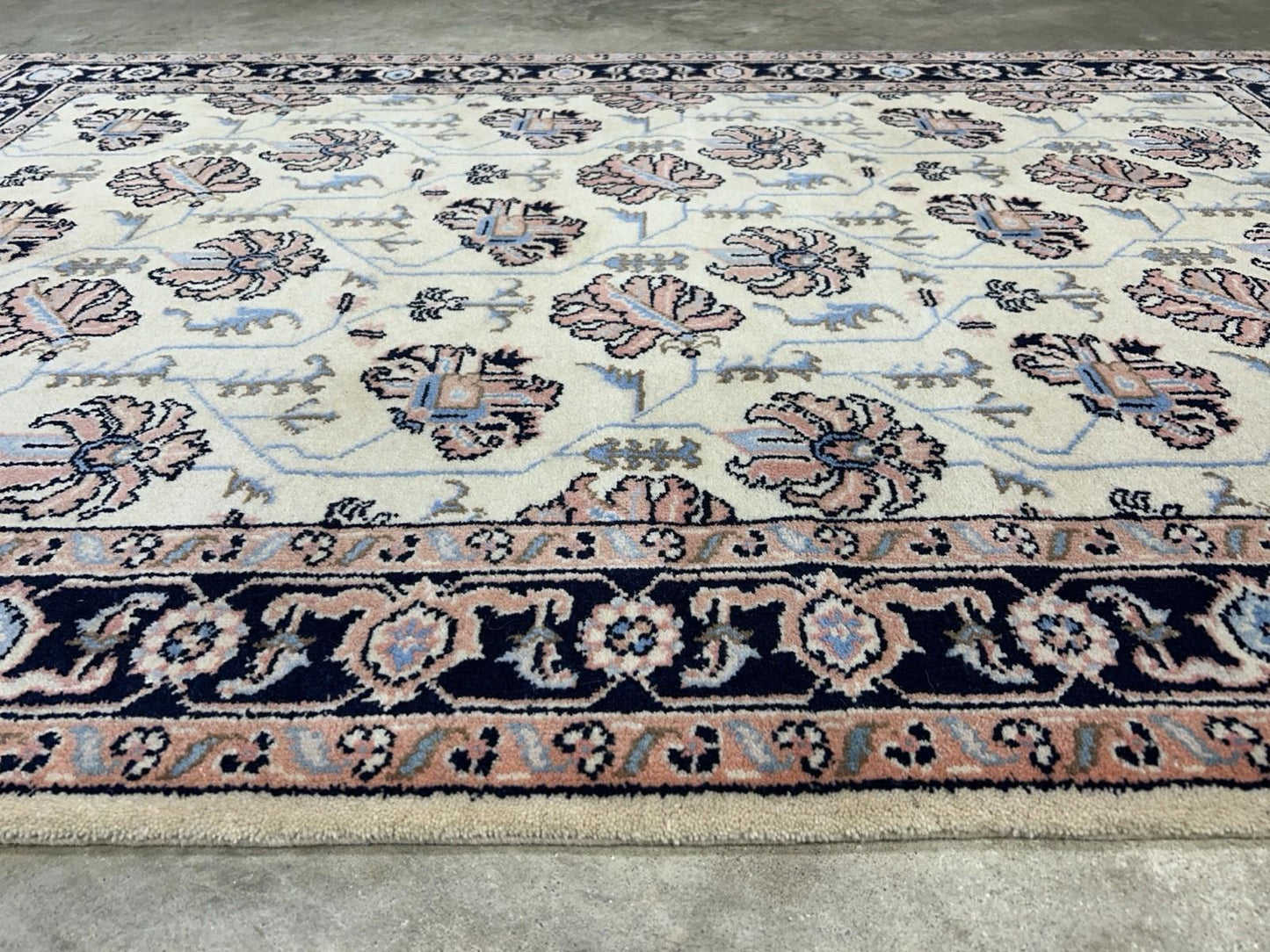 4’x5’10” Hand-knotted Wool All-Over Rug - Oriental Carpet 4x6