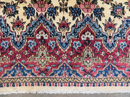 4’2”x7’2” Handmade Kerman Rug