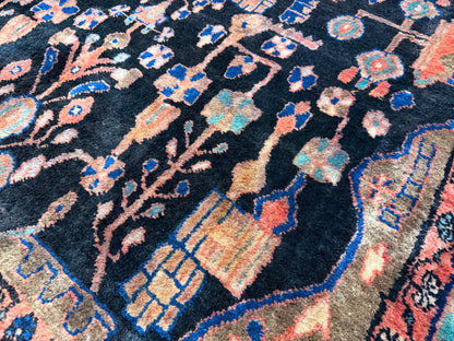 Hand-Knotted Persian Nahavand Rug - 5’x7’10”