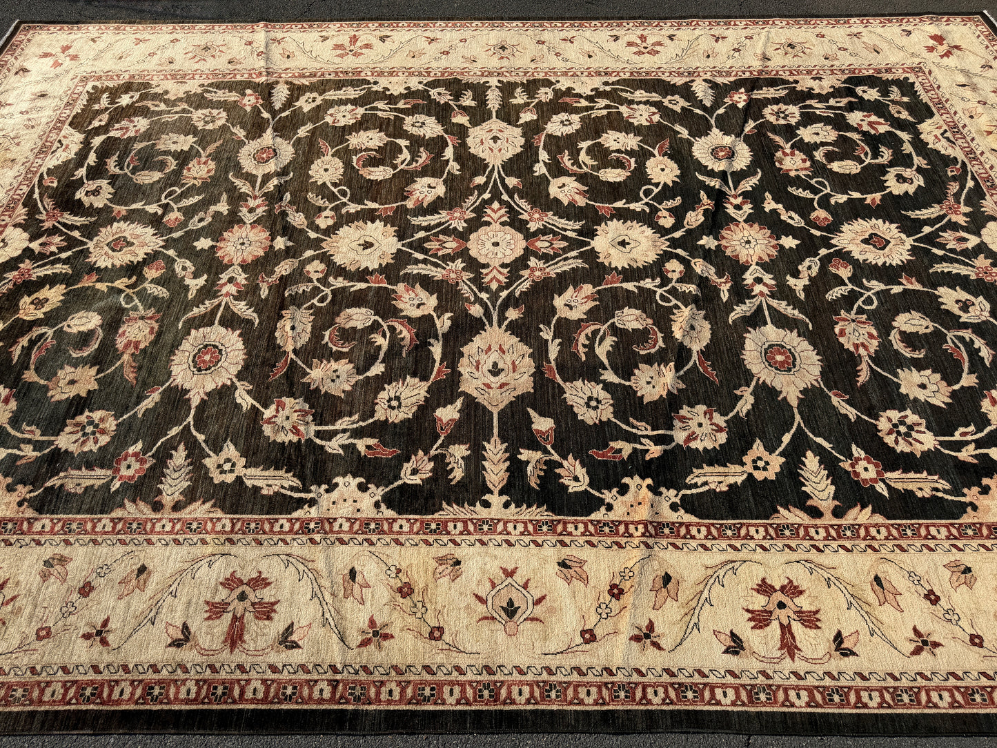 Hand-Knotted Pishawar Rug - 12’3”x18’5”