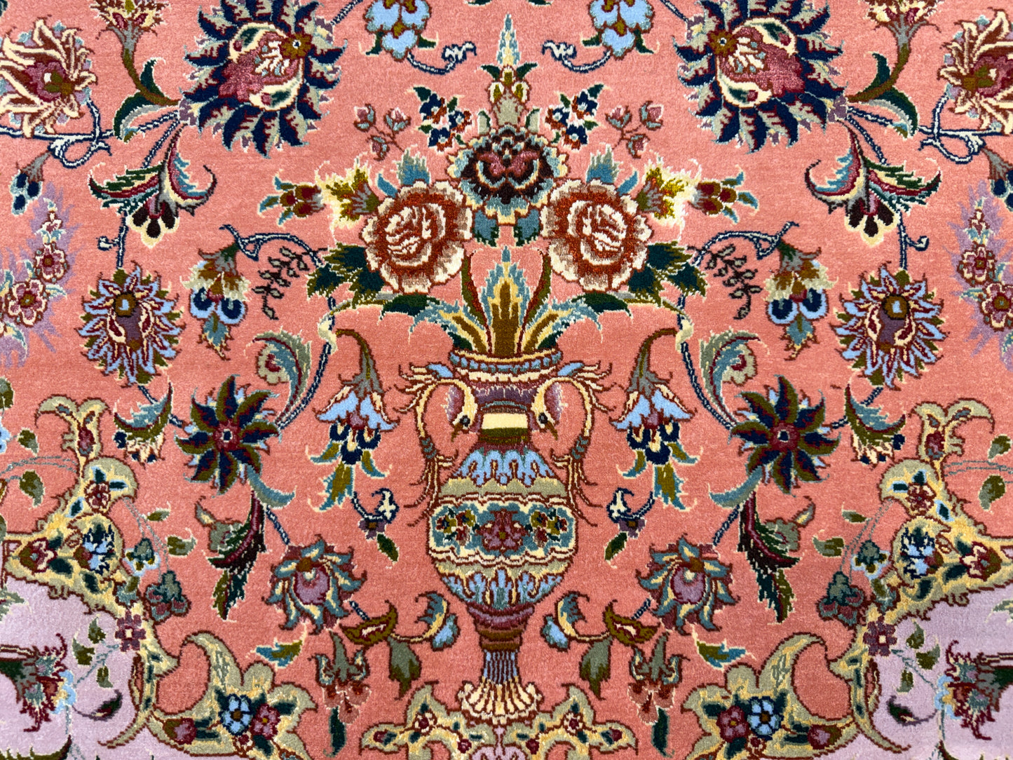 9’7”x14’ Hand-Knotted 70 Raj Persian Tabriz Rug - Signed Beirami
