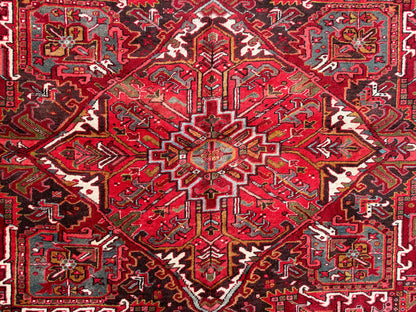 Hand-Knotted Persian Heriz Rug - 11’4”x18’10”