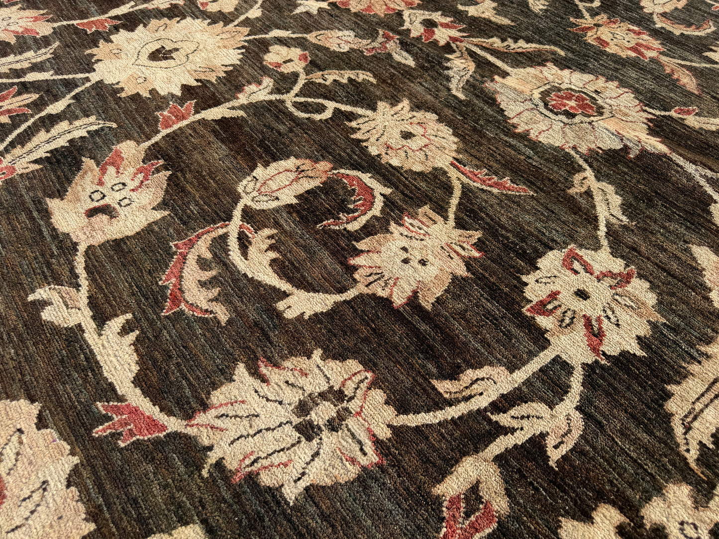 Hand-Knotted Pishawar Rug - 12’3”x18’5”