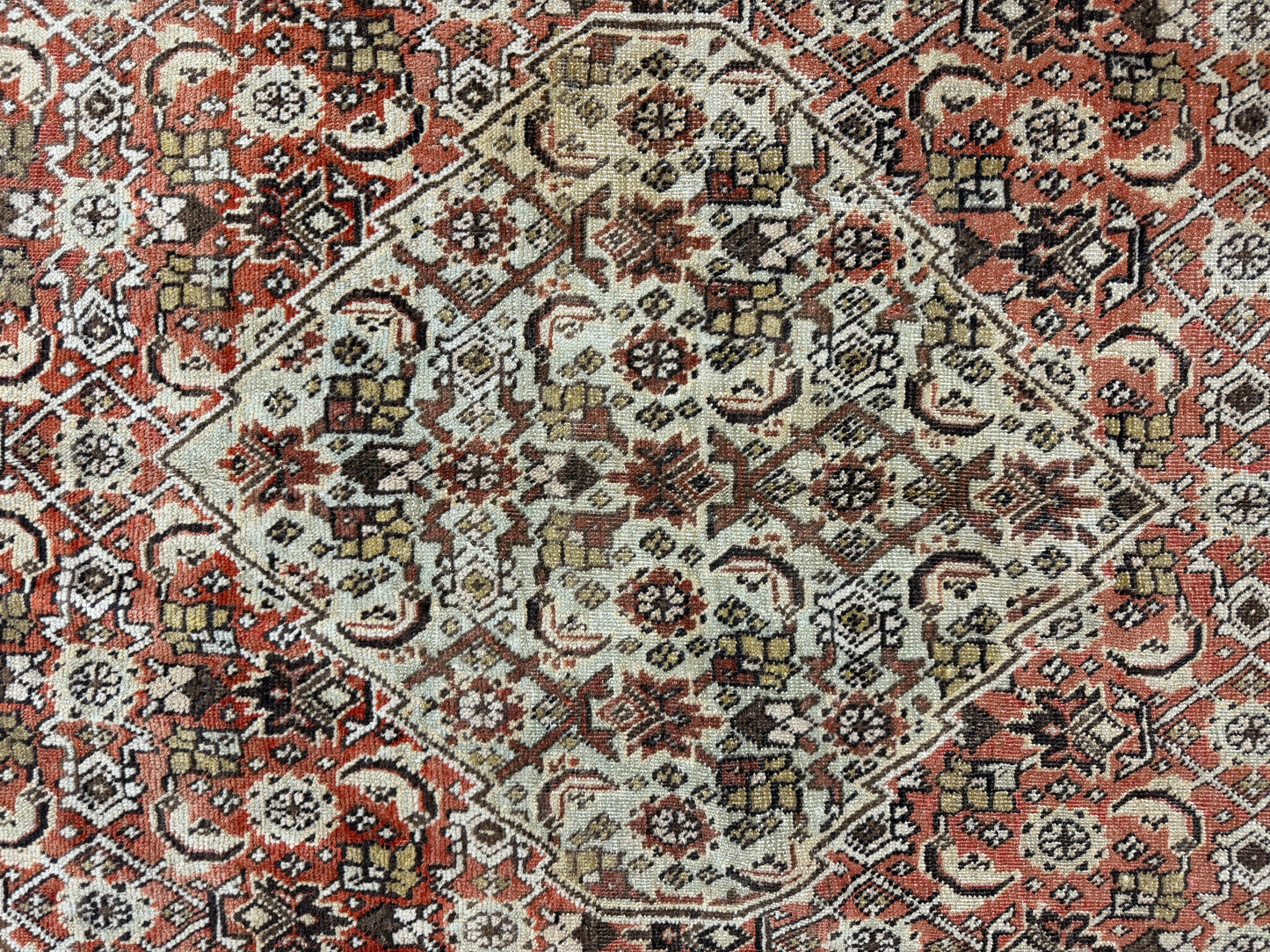 10x13-hand-knotted-antique-Persian-Tabriz-rug-bronze