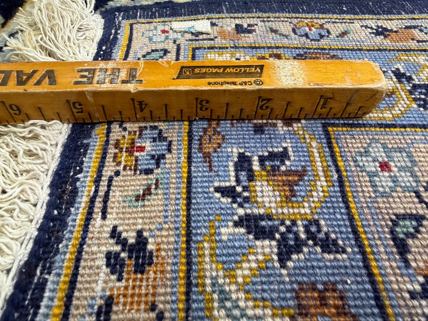 9’8”x12’5” Hand-Knotted Fine Wool Persian Kashan Signed Area Rug