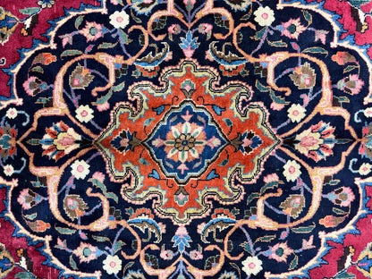 Hand-Knotted Persian Mashad Rug - 10’1”x12’10”