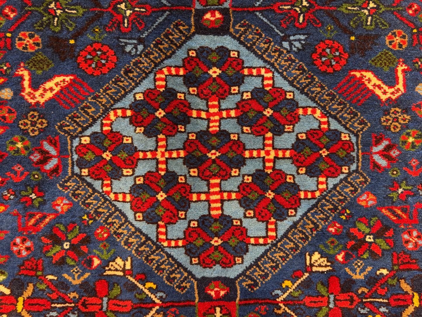 Hand-Knotted Yalameh Persian Runner - 2’11”x18’4”