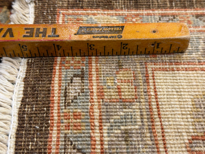 Hand-Knotted Pishawar Rug - 6'3"x9'7"