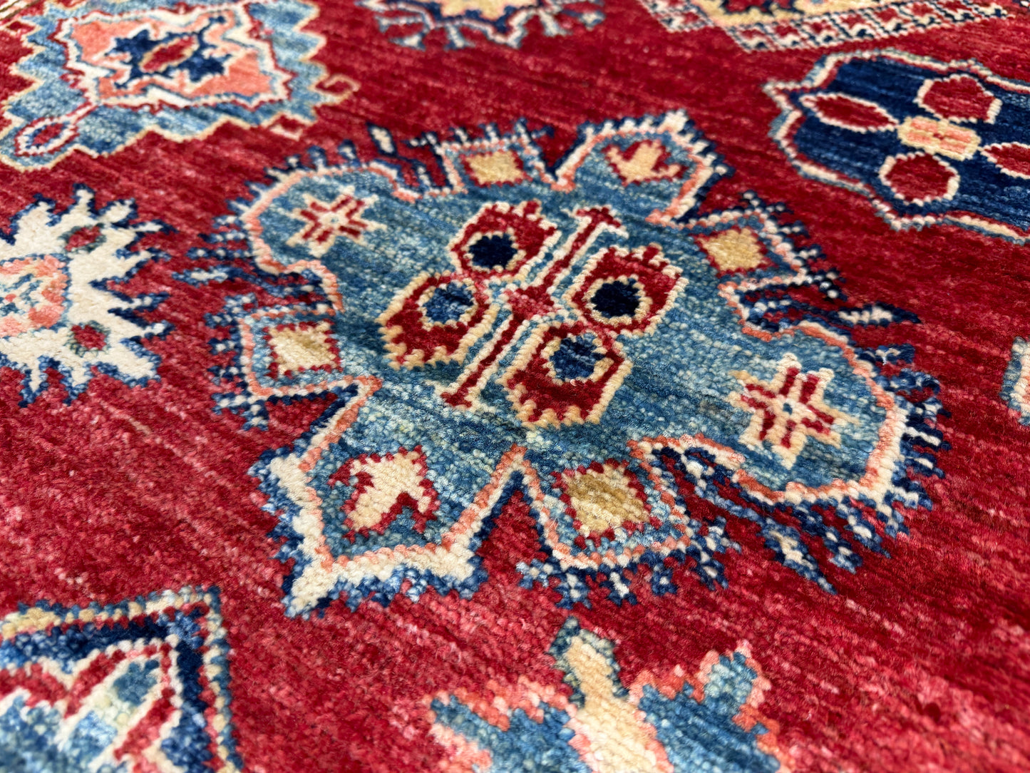 Hand-Knotted Kazak Rug - 8’x9’6”