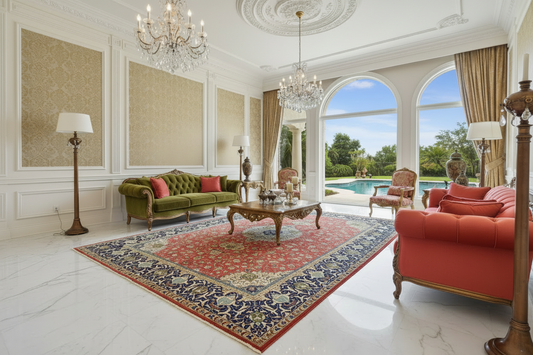 11’x15’ Antique Rust Hand-Knotted Very Fine Kork Wool Persian Tabriz Signed Javan Amirkhizi Area Rug Handmade