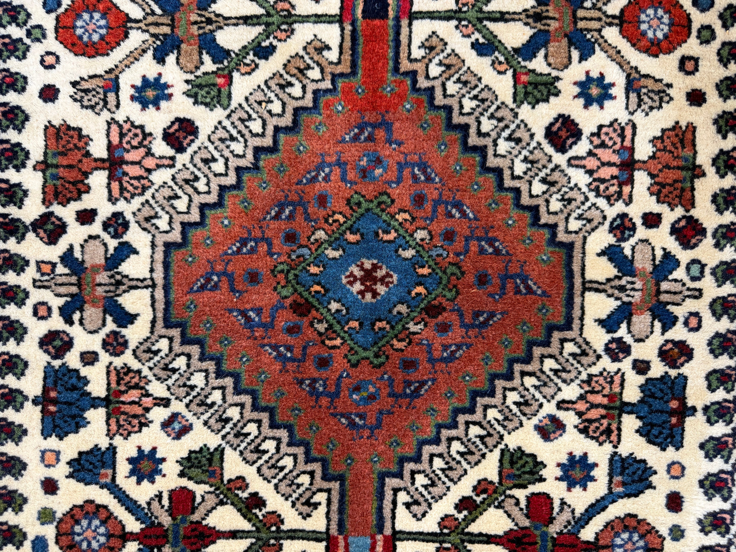 Hand-Knotted Yalameh Runner - 2’8”x12’5”