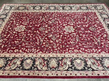 Hand-Knotted  Peshawar Rug - 10’x14’9”