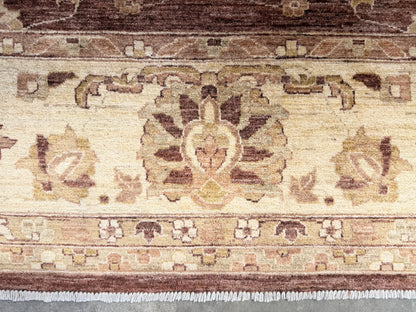 8’x10’ Hand-Knotted Wool Agra Area Rug
