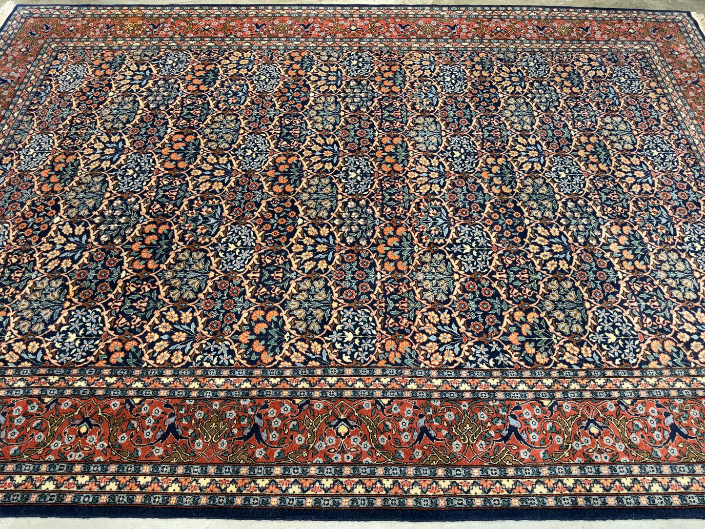 Hand-Knotted Hereke Rug - 6’8”x9’9”