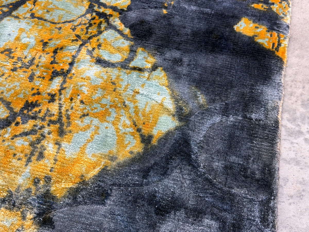 Hand-Knotted Mystical Forest Rug - 5’7”x7’11”