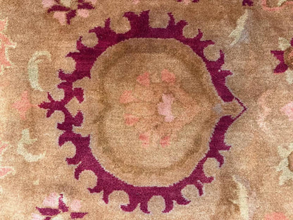 8’x9’8” Handmade Golden Gabbah Rug