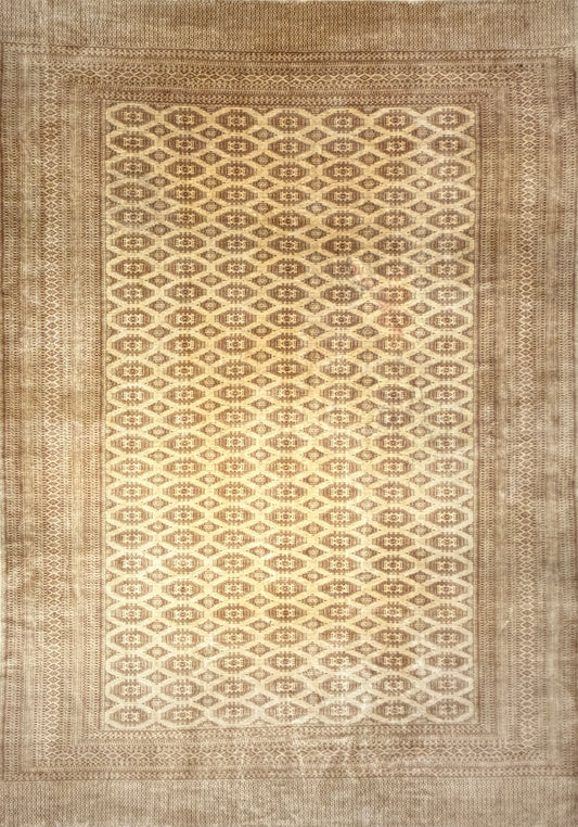 Hand-Knotted Bokhara Rug - 10’3”x14’3”