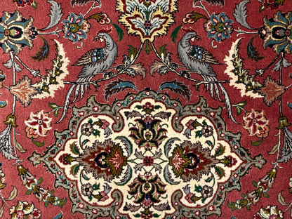 13’3”x20’2” Hand-Knotted 55 Raj Persian Tabriz Rug