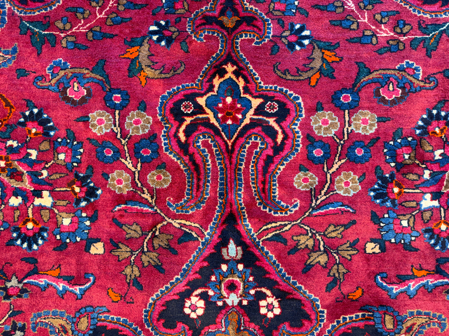 Hand-Knotted Persian Tabriz Rug - Signed - 10’x12’8”
