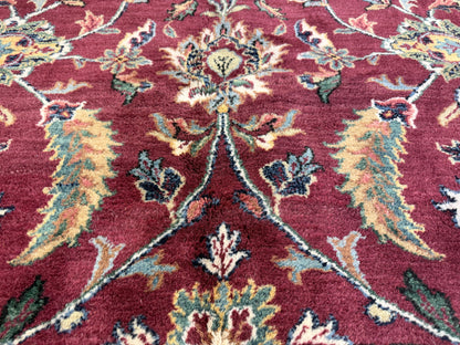 Hand-Knotted Agra Rug - 9’x13’9”