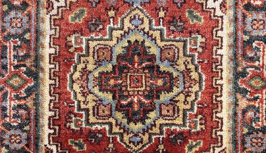 Hand-Knotted IndoHeriz Rug - 2’x3’