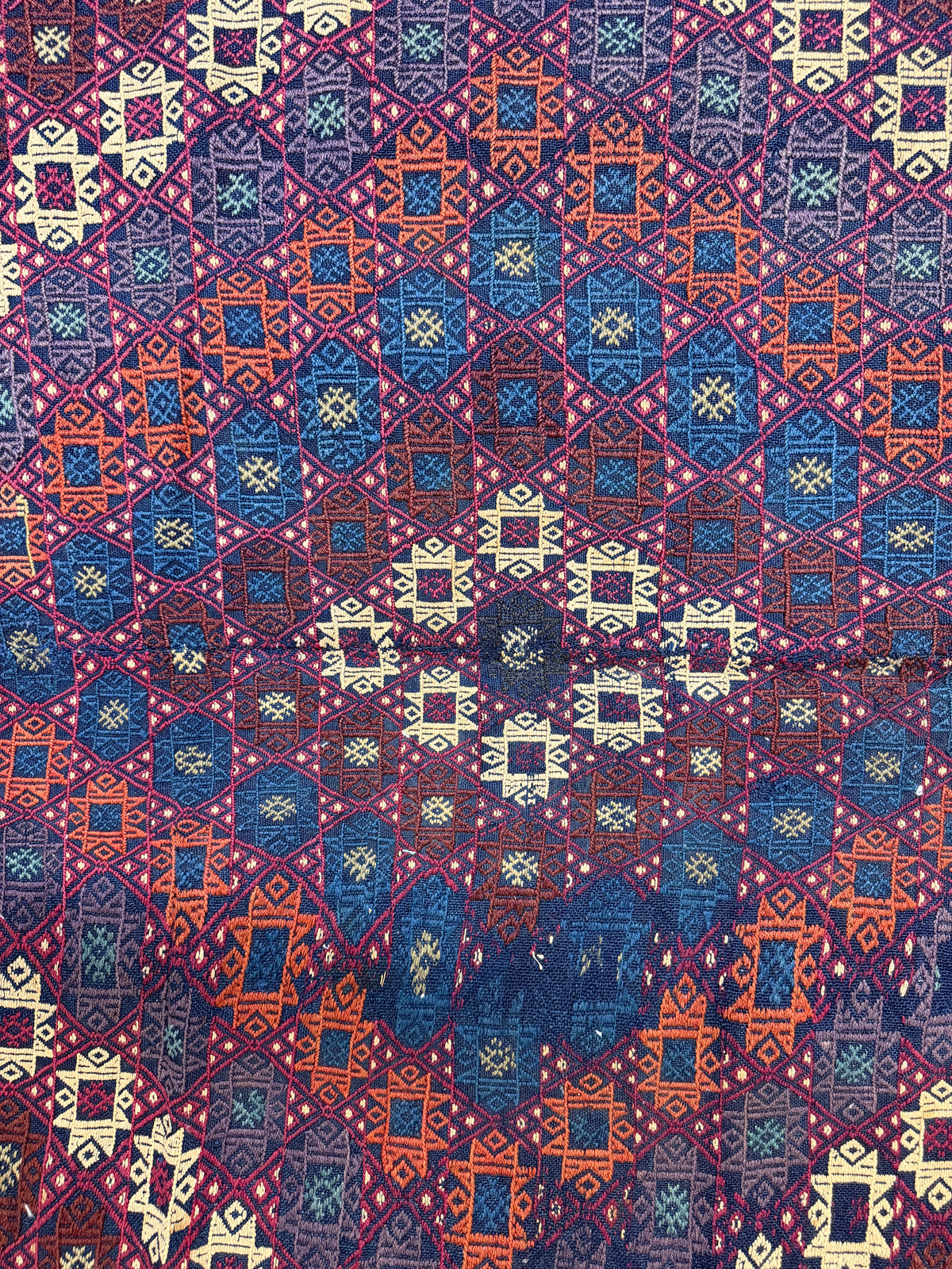 Antique Flatweave Persian Kilim Rug - 5’3”x8’3”