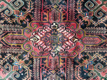 Hand-Knotted Persian Heriz Rug - 10’1”x12’7”