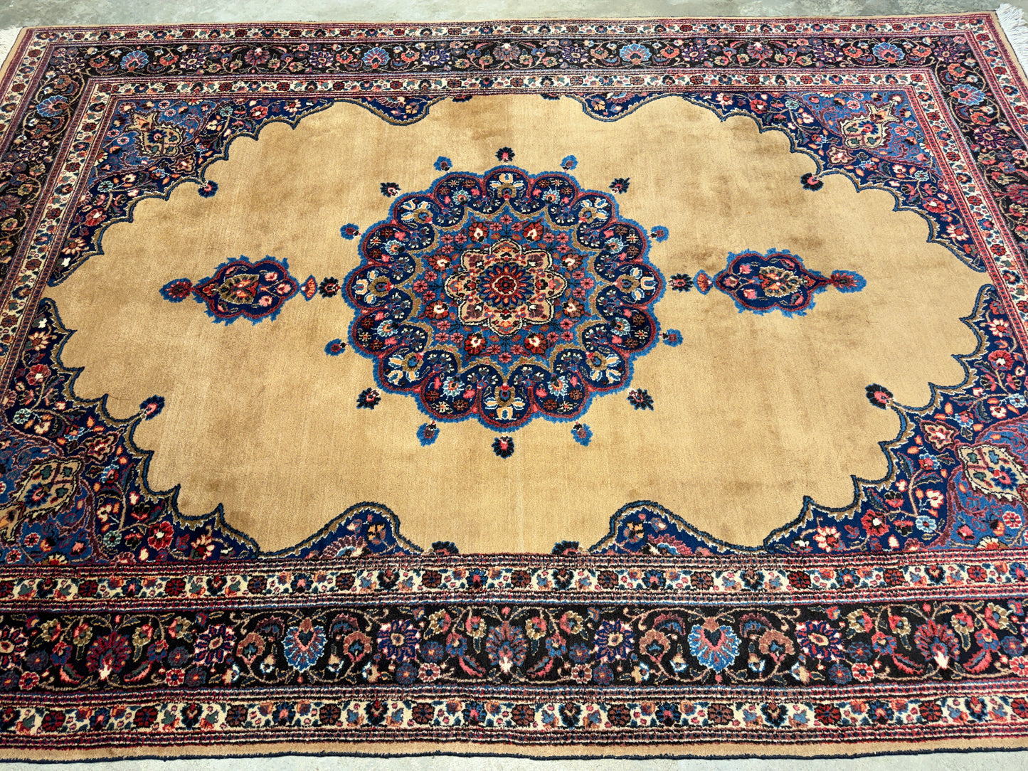 Hand-Knotted Persian Mood Rug - 6’11”×10’3”