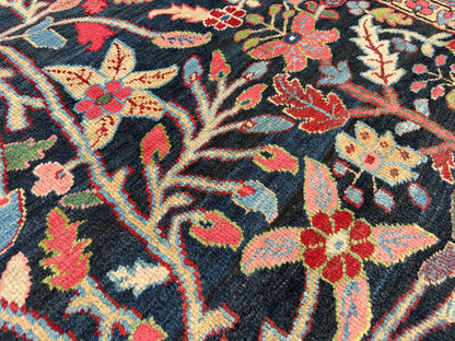 Hand-Knotted Antique Persian Heriz Rug - 12’6”x22’6”