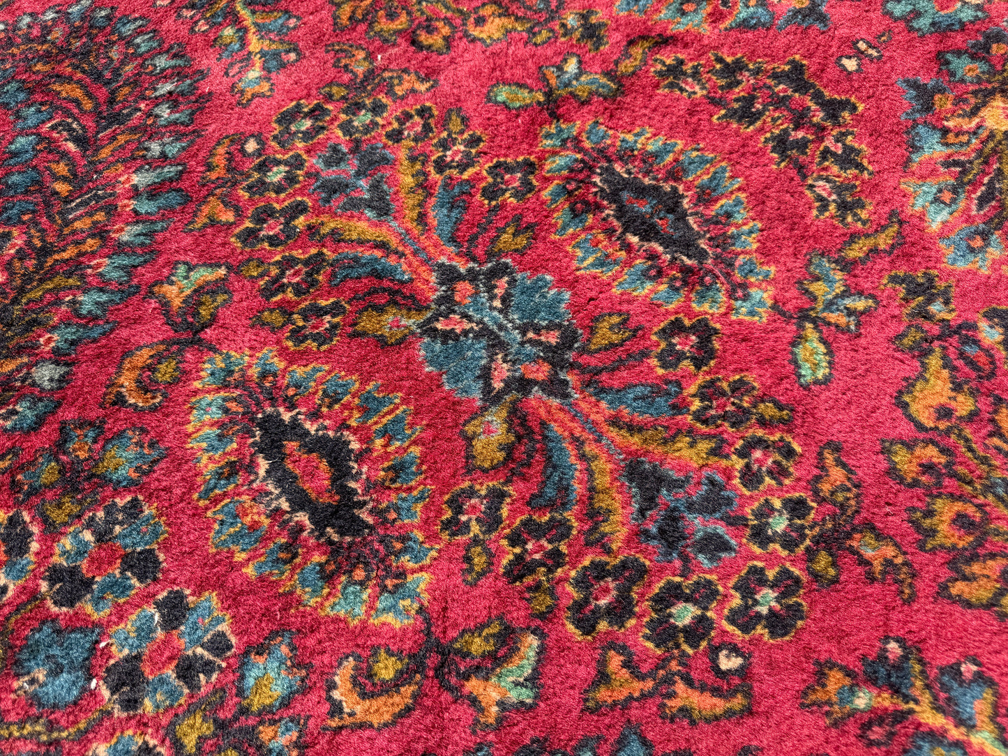 Hand-Knotted Persian Karastan Sarouk Rug - 9’x18’