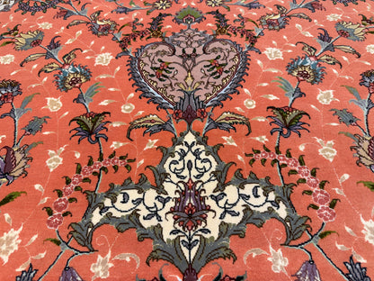9’11”x13’4” Hand-Knotted 60 Raj Persian Tabriz Rug