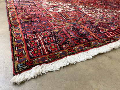 Hand-Knotted Persian Heriz Rug - 10’2”x12’11”