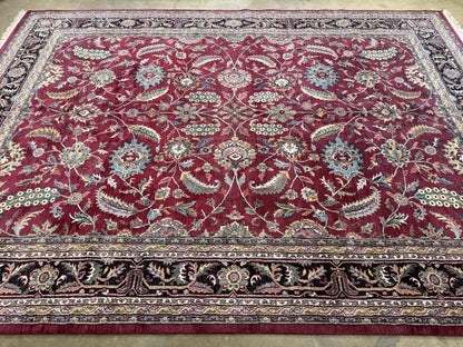 Hand-Knotted Agra Rug - 9’x13’9”