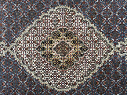 8’x10’ Hand-Knotted Wool IndoMahi Tabriz Area Rug