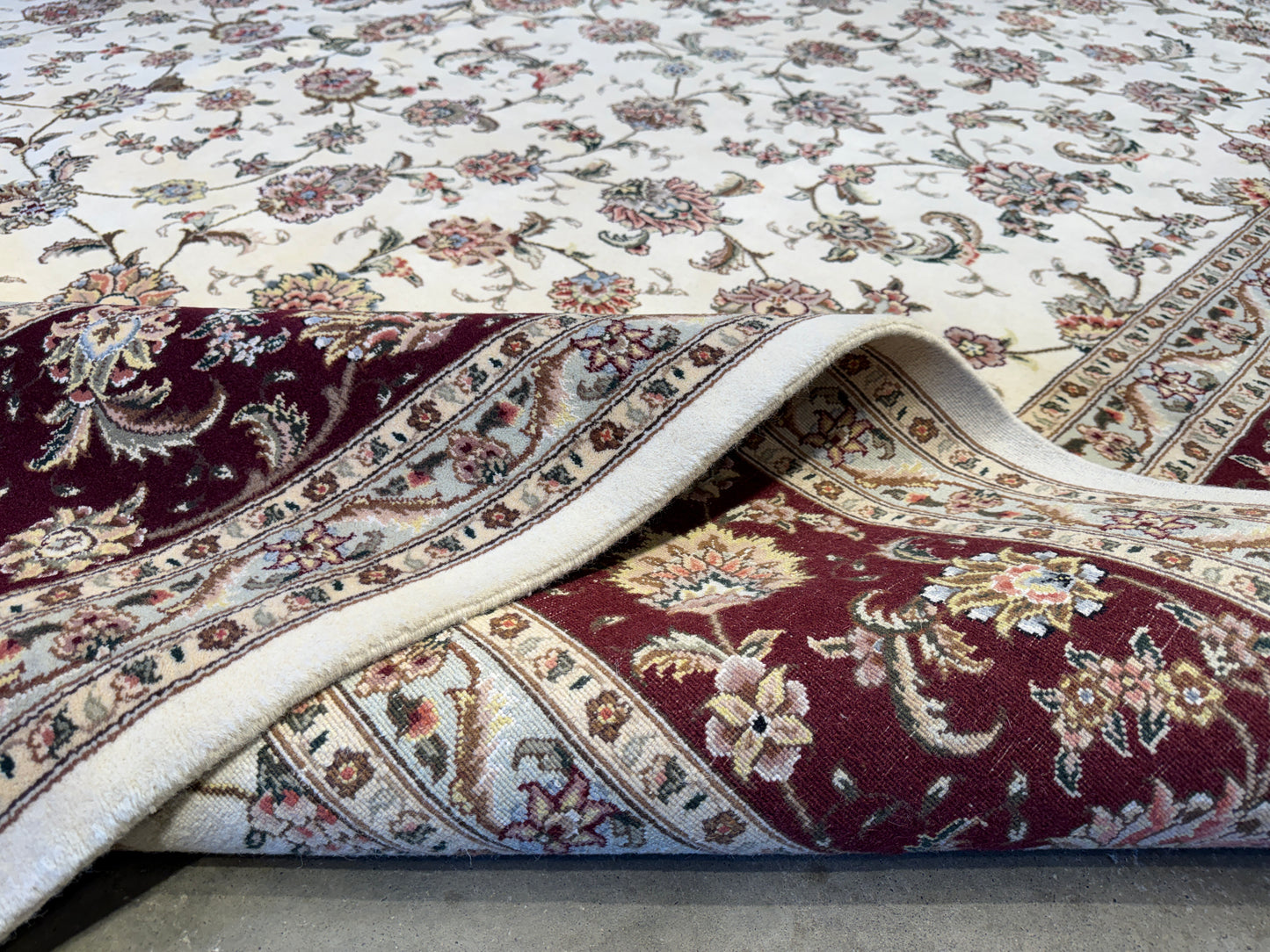 Hand-Knotted Oriental Rug - 10’x13’9”