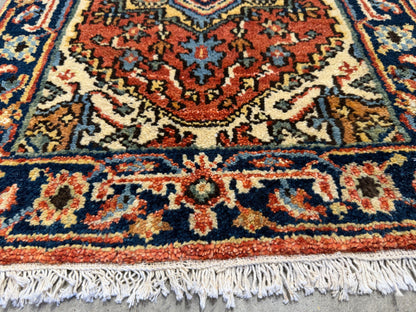 Hand-Knotted IndoHeriz Rug - 2’x3’