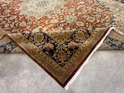 Hand-Knotted Oriental Rug - 9’9”x13’9”
