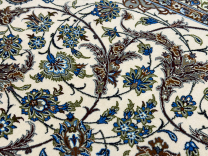 Hand-Knotted Persian Isfahan Rug - Signed Zolfaghari - 6’9”x10’6”