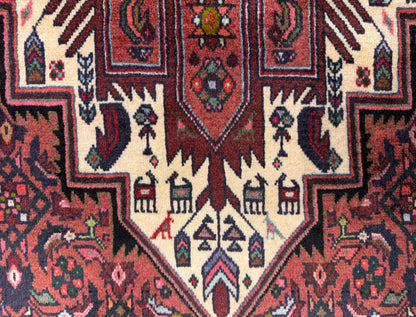 Hand-Knotted Persian Bidjar Gholtogh Rug - 4'2"x6'6"