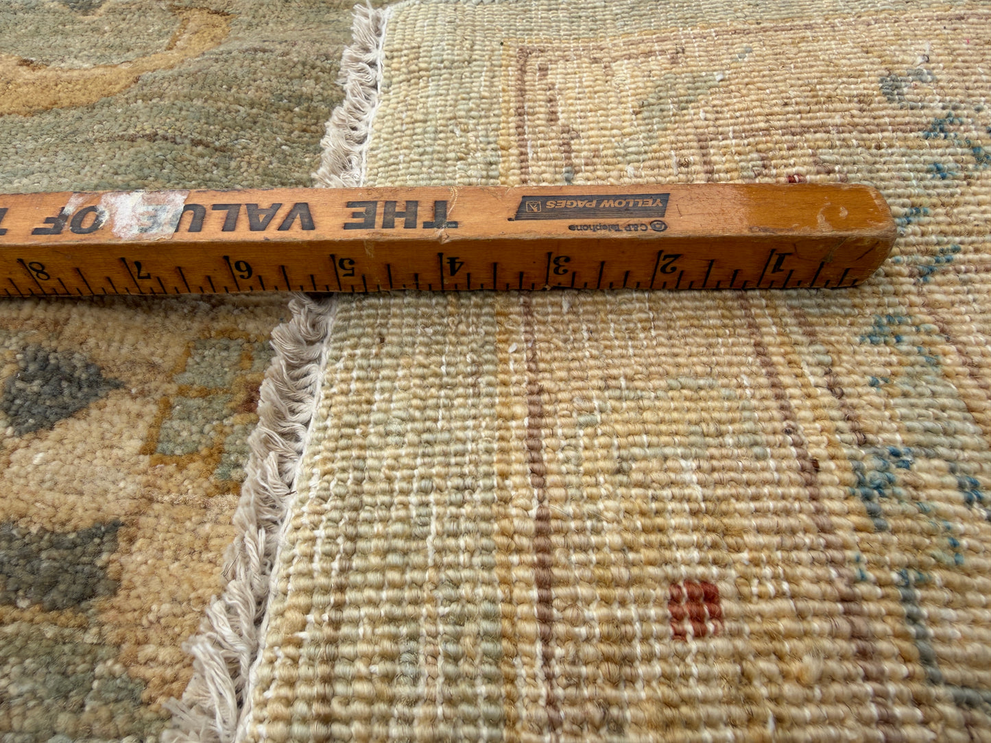 Hand-Knotted Oushak Rug - 13’x17’9”