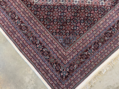 9’10”x14’ Hand-Knotted IndoBidjar Area Rug